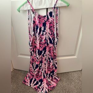 Women’s Pink & Blue Lily Pulitzer Romper